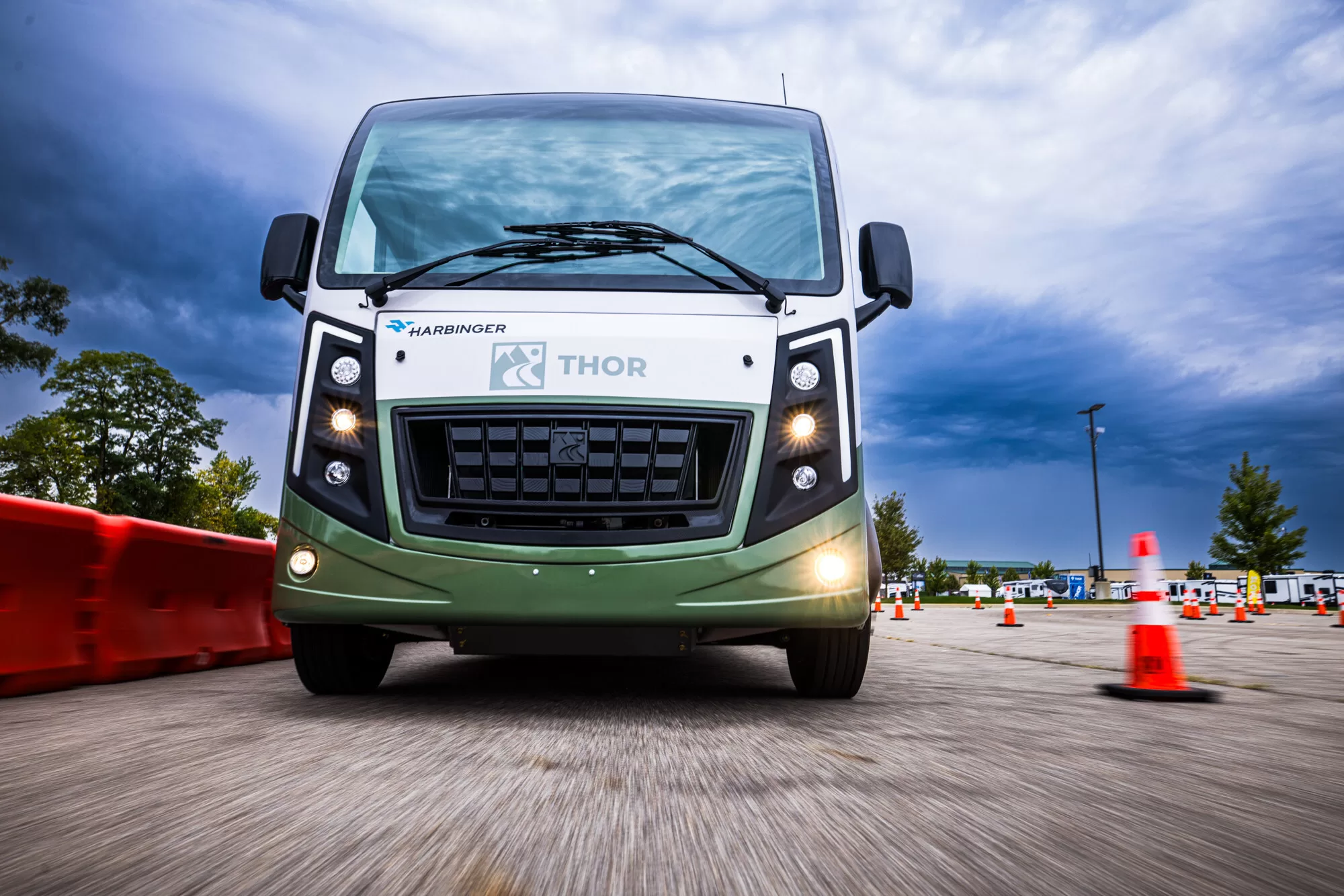 Introducing the World's First Hybrid Class A RV from THOR Industries