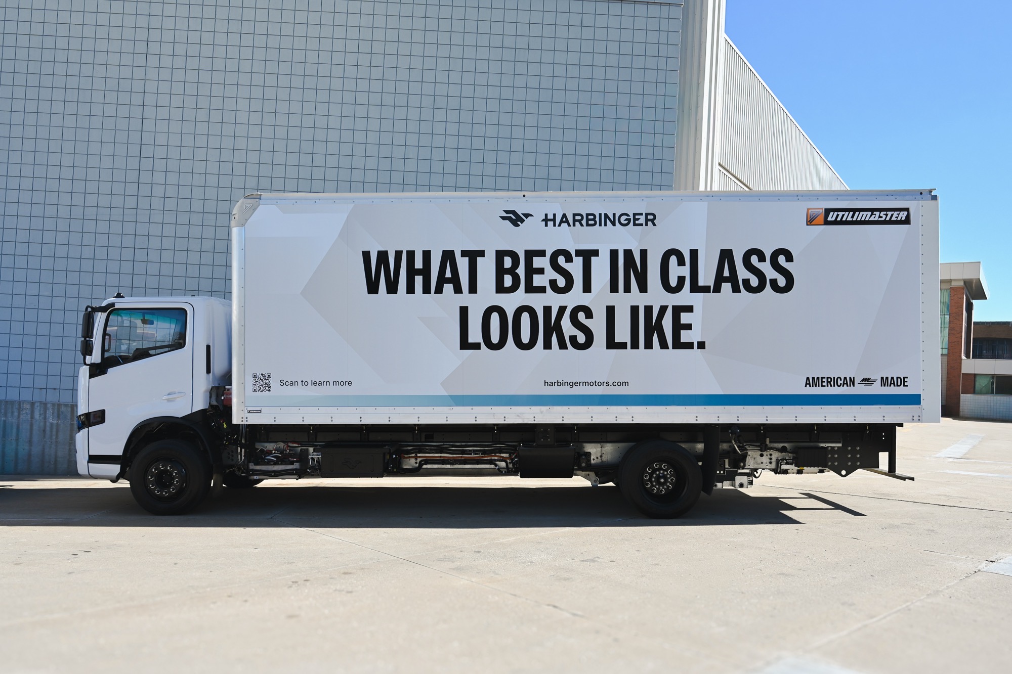 Featured image for “Harbinger Unveils the HC Series Cab: An All-Electric and Hybrid Medium-Duty Low Cab Forward Work Truck that Sets a New Standard”